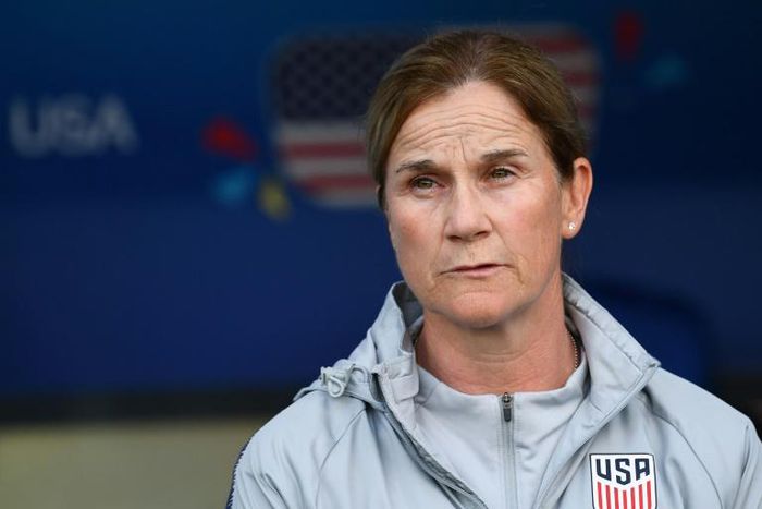 USA coach Jill Ellis, whose team face Spain at the women's World Cup on Monday