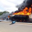 The fuel tanker on fire [Punch]
