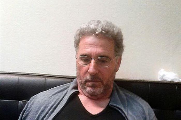 (FILES) Handout file photo released by the Italian Police on September 4, 2017 showing Italian Rocco Morabito, wanted for more than 20 years for drug trafficking and mafia activities, during his arrest in Uruguay. Italian Mafia figure
