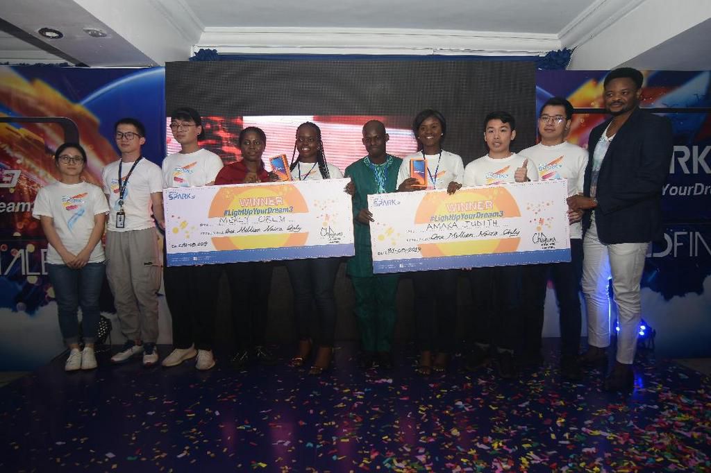 New millionaires emerge as Tecno Nigeria holds Light Up Your Dream 3 (Tecno Nigeria)