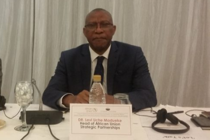 Dr Levi Madueke, Head, AU Strategic Partnerships, Bureau of the Chairperson [Spiked]