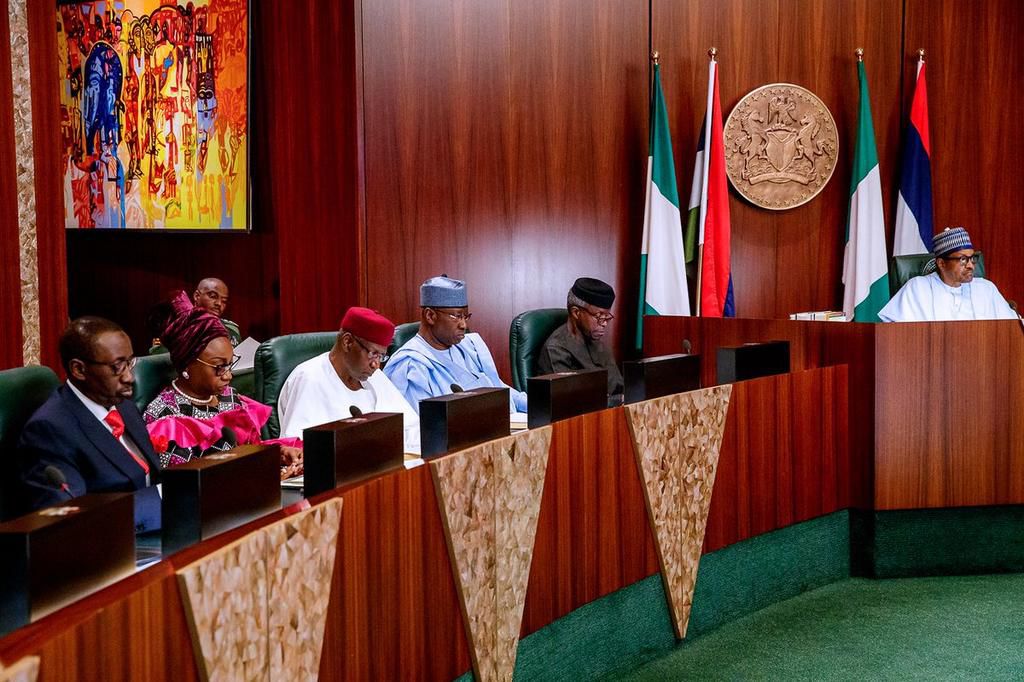 President Buhari at Valedictory Session of FEC (NGRPresident)