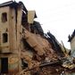 The collapsed building in Jos (NAN)