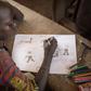 Children at the Lazare camp in Central African Republic are encouraged to draw as a form of therapy for post-traumatic stress disorder