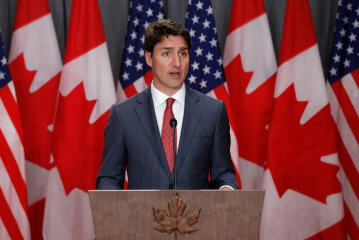 Canadian Prime Minister Justin Trudeau called plastic pollution a "global challenge," and said Canada had a unique opportunity to take the lead as the country with the world's longest coastline