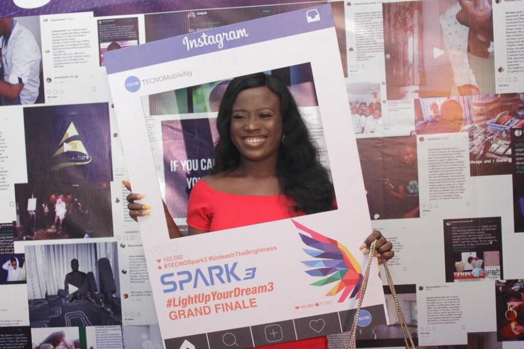 Light up your dream season 1 winner - Bolatito Oluwasemilore (Tecno Nigeria)