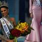 Thalia Olvino, a 19-year-old marketing student, was crowned Miss Venezuela in Caracas