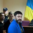 Russian state media journalist Kyrylo Vyshynsky, pictured in a Kiev court, has been proposed as part of a potential prisoner exchange