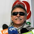 Colombian FARC Political Party member Jesus Santrich, pictured at a press conference May 30, 2019, has been sworn in as a member of Congress