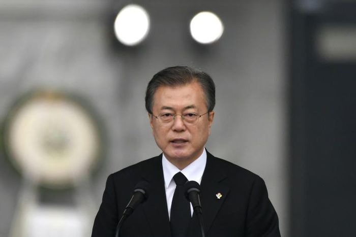 South Korean President Moon Jae-In brokered talks between US President Donald Trump and North Korean leader Kim Jong Un last year