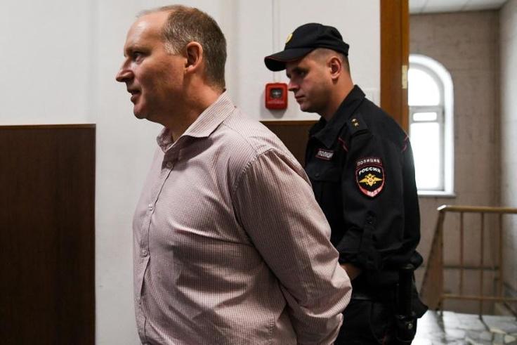 A Moscow court refused to free French banker Philippe Delpal who is in jail pending trial on fraud charges