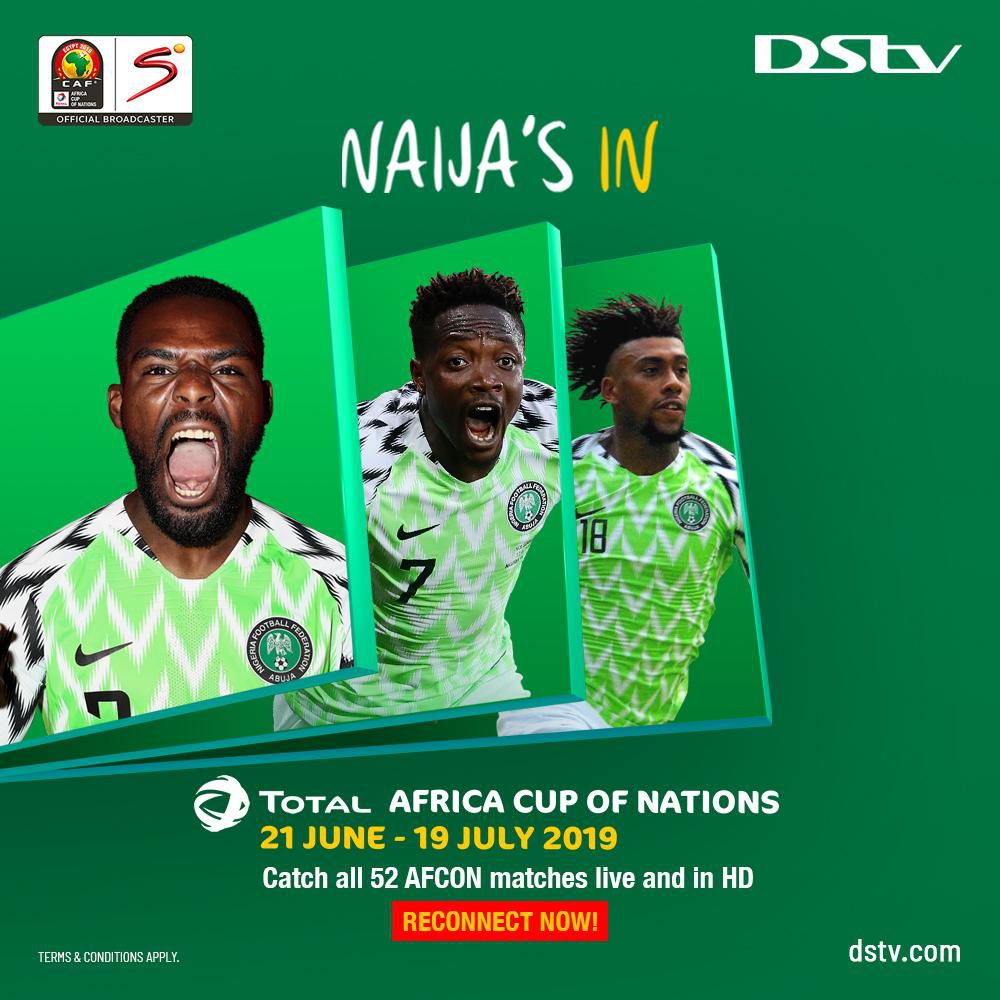 Feel the excitement during AFCON 2019 only on DStv, GOtv