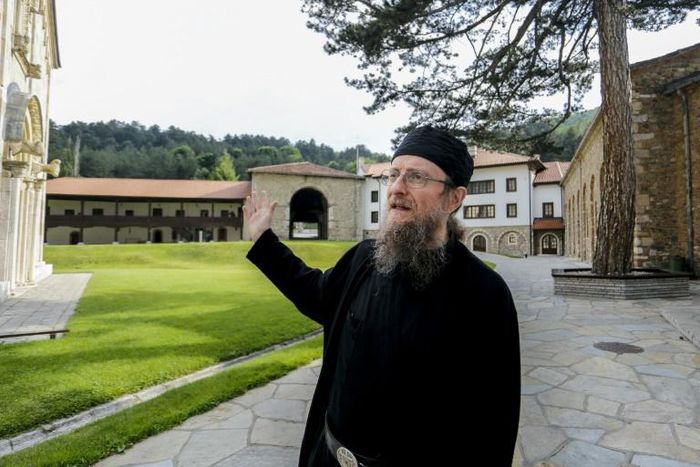 Serbian abbot Sava Janjic is critical of both the Serbian and Kosovo political leaders