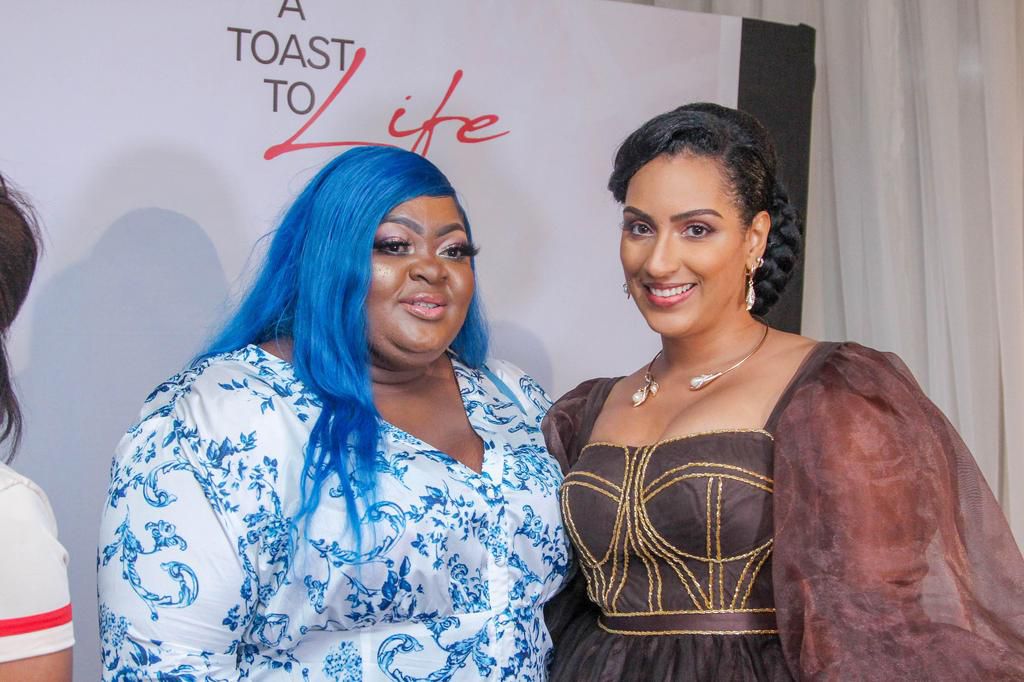 Dele Momodu, RMD, Abike Dabiri & more support Juliet Ibrahim at her “A Toast to Life” book launch - (Photos)