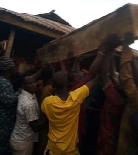 The private ceremony was held at his residence with a lot of fans and family members in attendance [Instagram/BestOfNollywood]