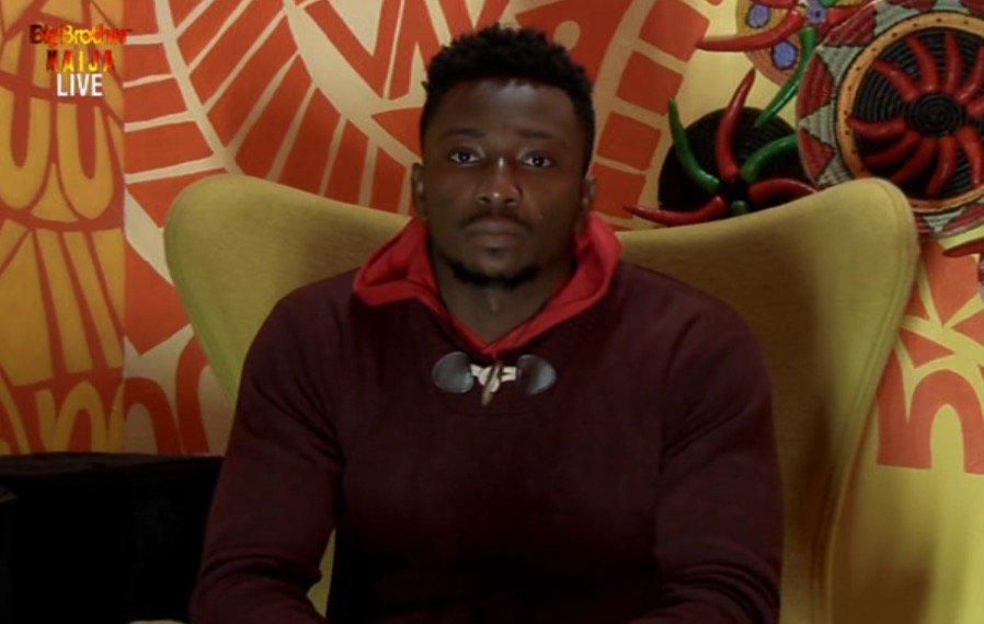 Sir Dee during his Diary session [Twitter/BigBroNaija]