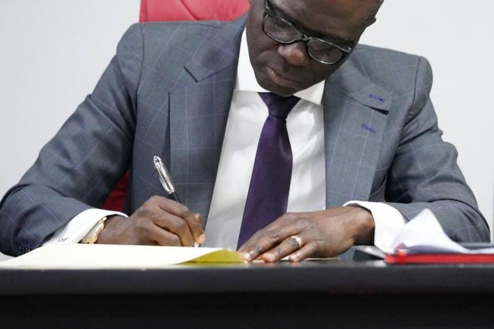 Gov. Babajide Sanwo-Olu of Lagos State (Twitter @jidesanwoolu)