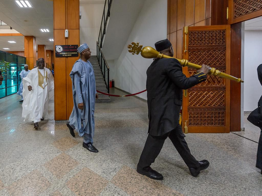 Senate President Bukola Saraki [National Assembly]