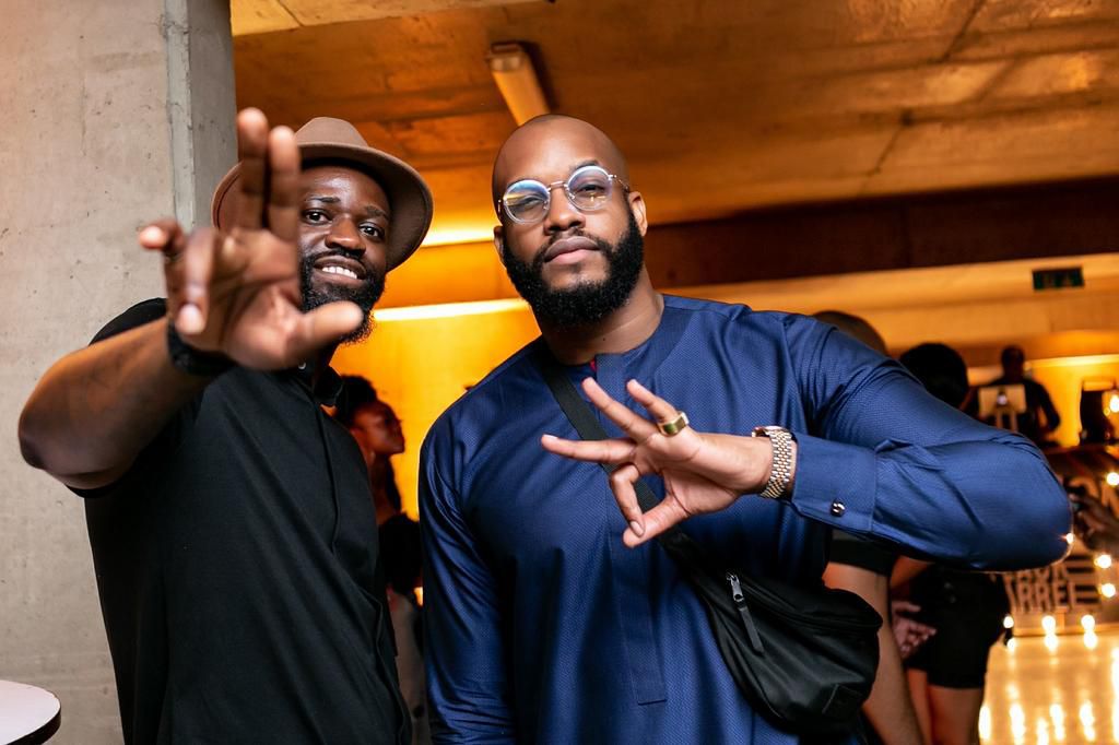 LANRE MASHA AND LYNXX at the Jameson Hats and Tatts party