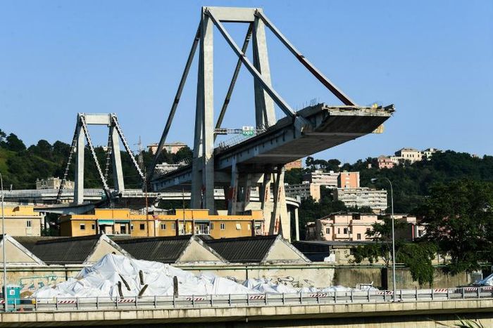 The remains of Genoa's Morandi motorway bridge, which collapsed last year killing 43 people, are to be demolished