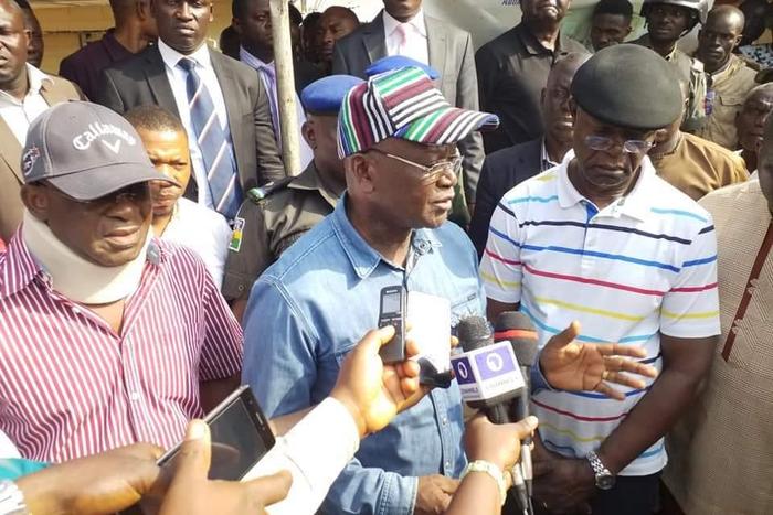 Ortom, Mark sympathise with PDP, families of accident victims