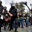 Berlin condemned the Moscow crackdown as 'out of all proportion'