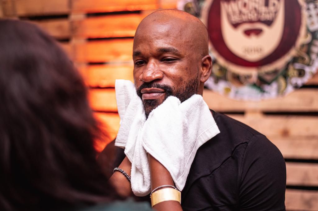 Jameson (@Jamesonngr) hosted over 50 gorgeously groomed men for a special photoshoot as part of the 3rd annual World Beard Day campaign. The Bearded brothers were treated to a grooming session courtesy of @kayzplace, while they bonded over games, cockt...