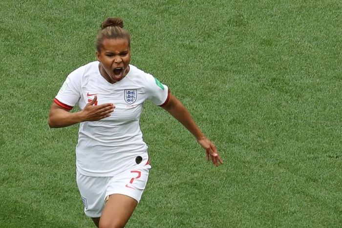 Nikita Parris was named player of the match after she scored and played a starring role as England beat Scotland 2-1 in their World Cup opener on Sunday