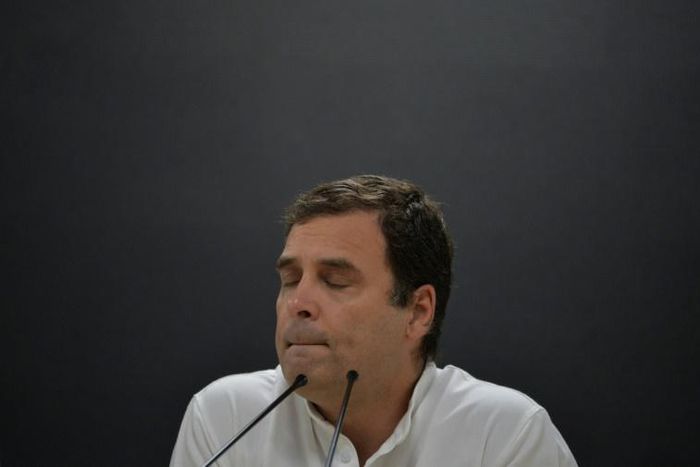 Rahul Gandhi had only been Congress president since December 2017