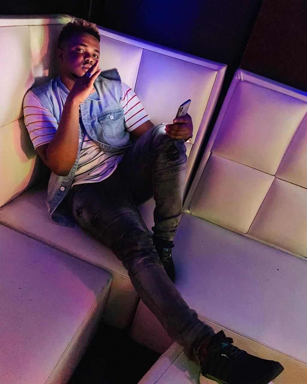 The king of shepeteri sounds, Rexxie. He is known for producing hits for Zlatan, Naira Marley and a few others. (Instagram/Rexxiepondabeat)