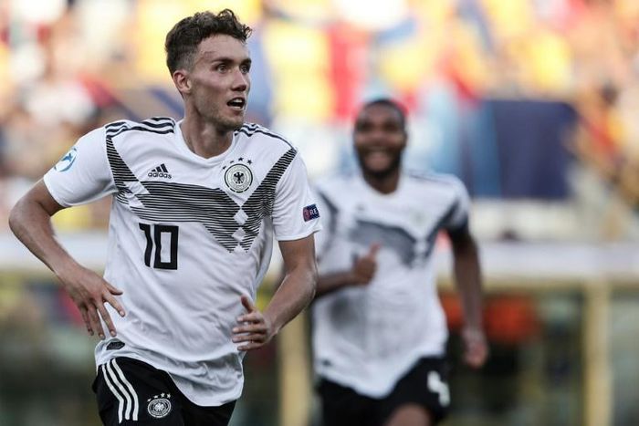 Germany forward Luca Waldschmidt has scored seven goals in four matches at the Euro U21 championships
