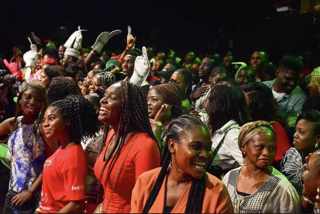 The second live eviction Sunday saw a different kind of fan audience as they came prepared to not just support the show but enjoy themselves [BHM]