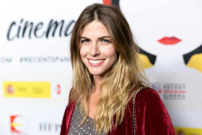 Peruvian actress and singer Stephanie Cayo, pictured here in Hollywood in 2018, has almost 800,000 Twitter followers