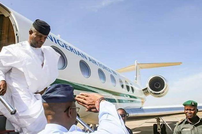 VP Osinbajo arrives (Daily post)