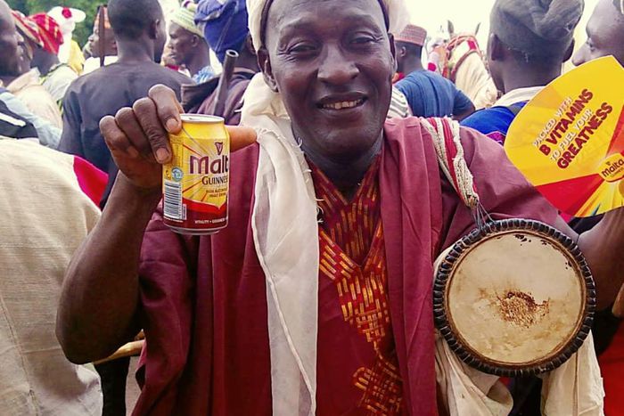Muslim in Kano enjoy the goodness and vitality of Malta Guinness. (Malta Guinness)