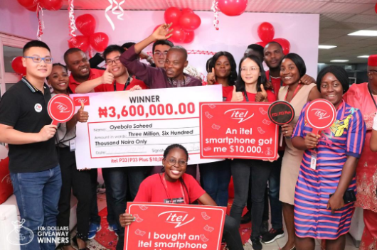 Meet the teacher turned millionaire in Itel's 10K dollars promo
