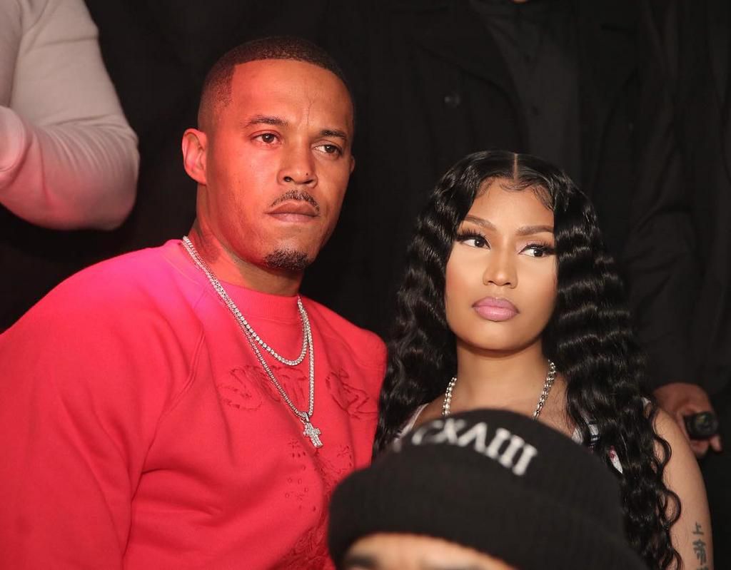 Nicki referred to her other half as ‘husband’ when she said Kenneth gives her a loving foot rub every evening after her shower but admitted that they were not yet legally married [Instagram/NickiMinaj]