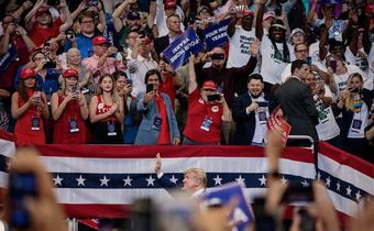 Trump's running again, still