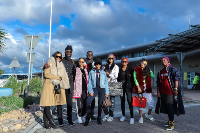 Summer holiday experience with Toke Makinwa, Bonang Matheba, Mai Atafo, Kelechi Amadi-Obi, Ameyaw Debra, Folu Storms, Sister Deborah in South Africa