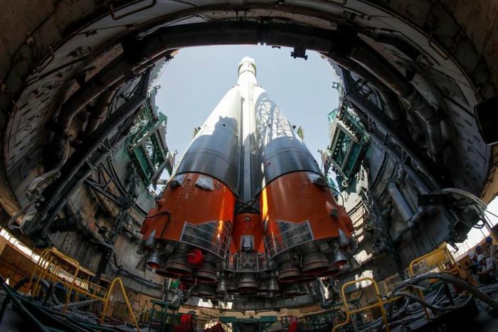 The Soyuz MS-13 spacecraft's mission coincides with the 50th anniversary of the 1969 moon landing