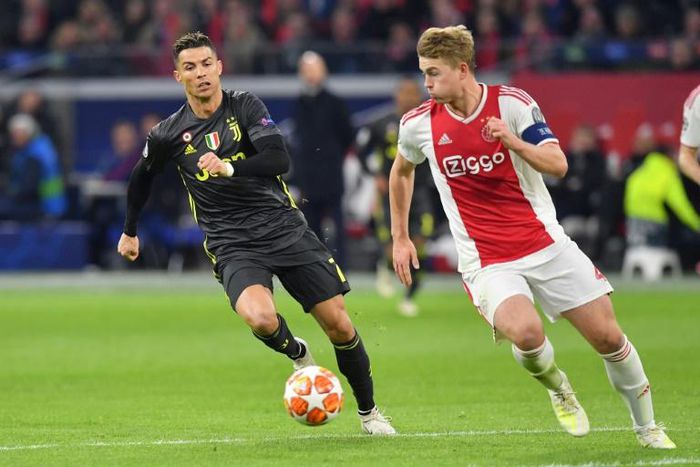 Matthijs de Ligt played against Juventus and Cristiano Ronaldo in the Champions League last season