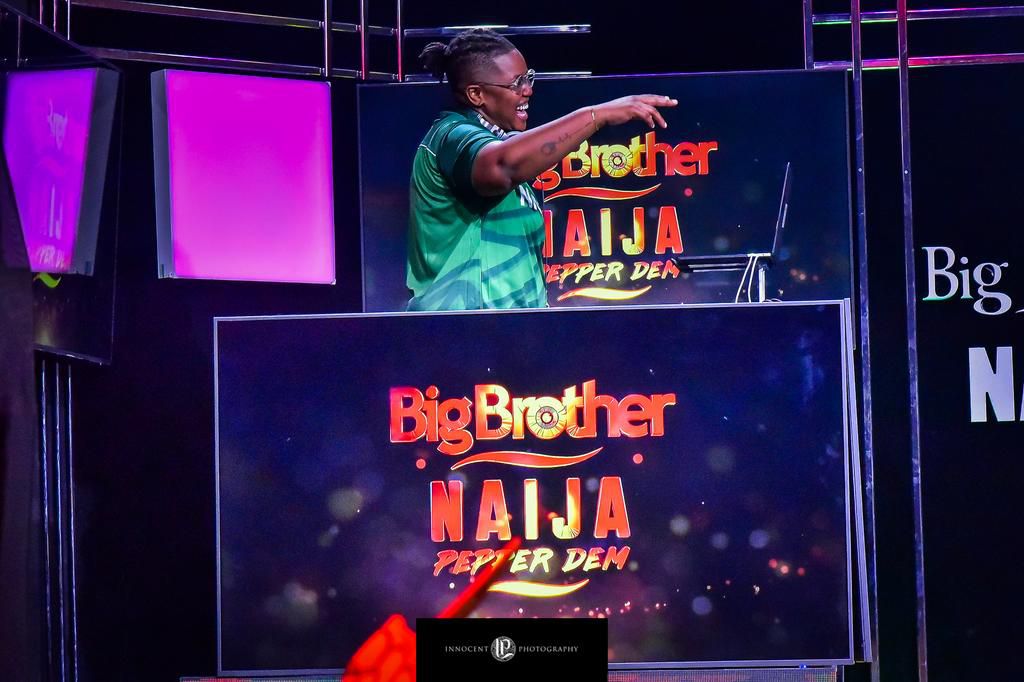 For everyone present at the live eviction Sunday, DJ Lambo gave them a similar experience as the audience screamed and danced minutes before the live show began [BHM]
