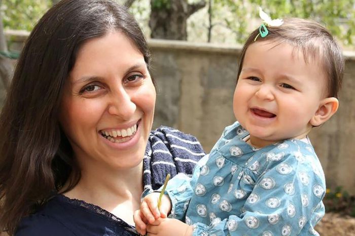 Nazanin Zaghari-Ratcliffe was arrested in April 2016 in Tehran after taking her daughter Gabriella to visit her family