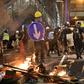 Sunday's clashes hit the shopping district of Causeway Bay