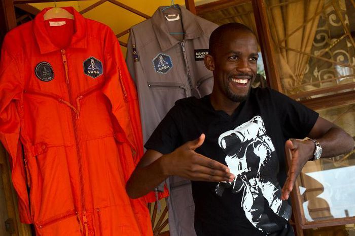 Mandla Maseko was nicknamed "Afronaut" after landing a coveted seat to fly 103-kilometres (64 miles) into space