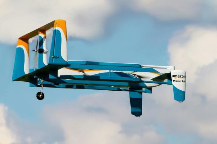 Amazon, which began testing drone delivery in 2016 in Britain, said Wednesday it will soon begin large-scale deliveries by air as part of an effort to standardize one-day shipping for its Prime members