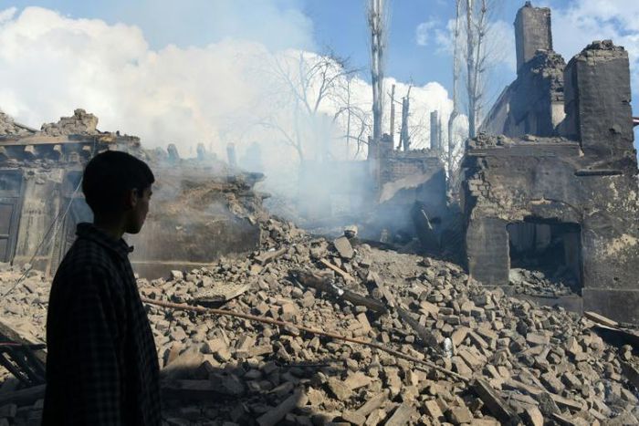 Kashmir, ruled in part but claimed in full by both countries, has suffered decades of unrest