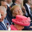 US President Donald Trump and French President Emmanuel Macron were among those to commemorate the 75th anniversary of the D-Day landings in Portsmouth, southern England, on Wednesday