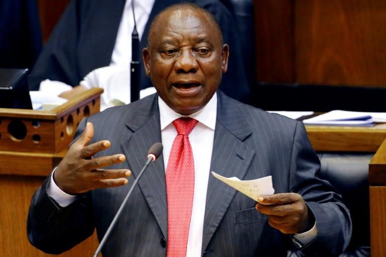 Under fire: Ramaphosa