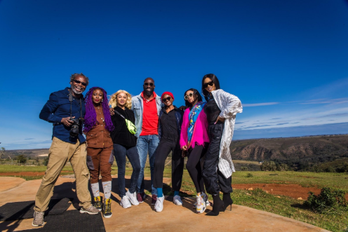 Summer holiday experience with Toke Makinwa, Bonang Matheba, Mai Atafo, Kelechi Amadi-Obi, Ameyaw Debra, Folu Storms, Sister Deborah in South Africa